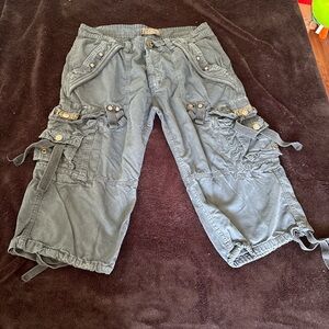 Vintage Navy Blue Cargo Pants